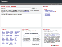 Tablet Screenshot of grails.markmail.org