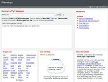Tablet Screenshot of ip.markmail.org